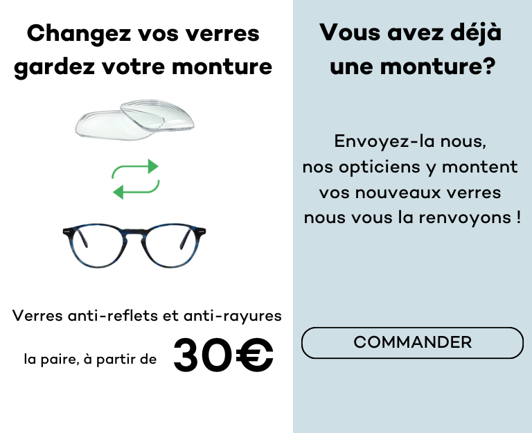 Lunette de vue discount solde